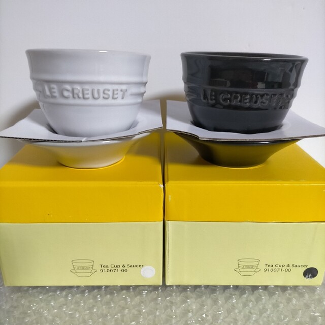 LE CREUSET - ルクルーゼ カップ&ソーサー シャイニーブラック