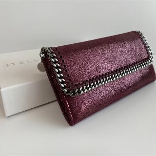 STELLA McCARTNEY スネークレザー　ロングウォレット 箱付き 美品