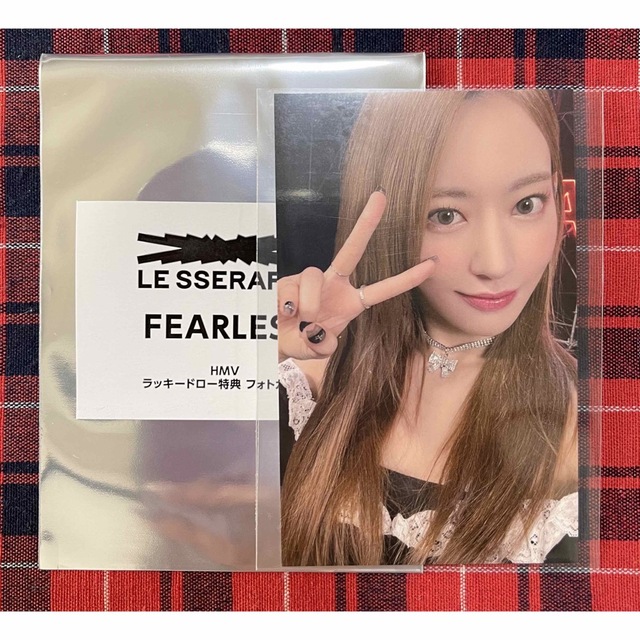 大人気新作 LE SSERAFIM サクラ FEARLESS トレカ HMV ラキドロ
