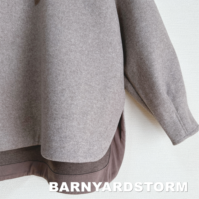 BARNYARDSTORM(バンヤードストーム)の【BARNYARDSTORM】バンヤード ダンボール プルオーバー タグ付未使用 レディースのトップス(トレーナー/スウェット)の商品写真