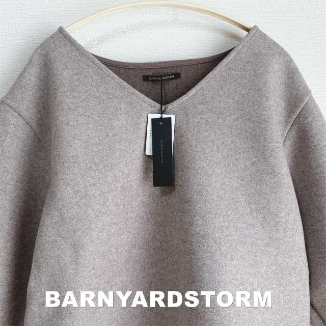 BARNYARDSTORM(バンヤードストーム)の【BARNYARDSTORM】バンヤード ダンボール プルオーバー タグ付未使用 レディースのトップス(トレーナー/スウェット)の商品写真