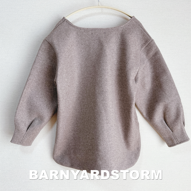 BARNYARDSTORM(バンヤードストーム)の【BARNYARDSTORM】バンヤード ダンボール プルオーバー タグ付未使用 レディースのトップス(トレーナー/スウェット)の商品写真