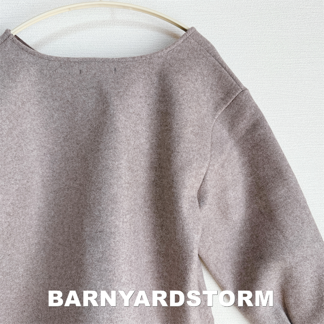 BARNYARDSTORM(バンヤードストーム)の【BARNYARDSTORM】バンヤード ダンボール プルオーバー タグ付未使用 レディースのトップス(トレーナー/スウェット)の商品写真