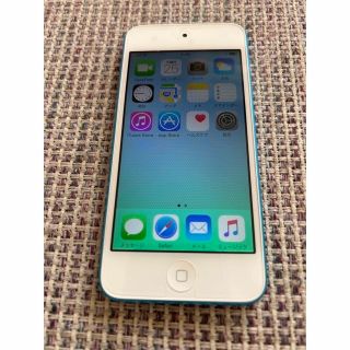 アイポッドタッチ(iPod touch)のAppleのiPod touch 5世代　32G  ブルー(ポータブルプレーヤー)