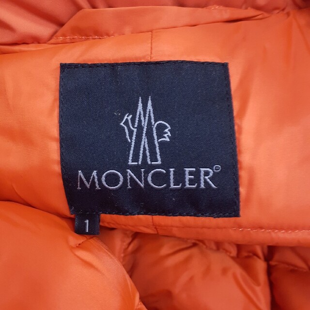モンクレール稀少黒タグダウンジャケット、サイズ1.M。MONCLER
