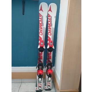 アトミック(ATOMIC)のATOMIC　ジュニアスキー板　100cm スキーケース付(ウインタースポーツ)