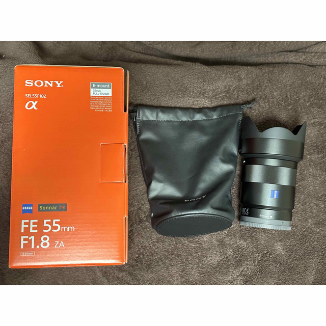 超人気の SONY - SONY Sonnar T* FE 55mm F1.8 ZA α Eマウント レンズ