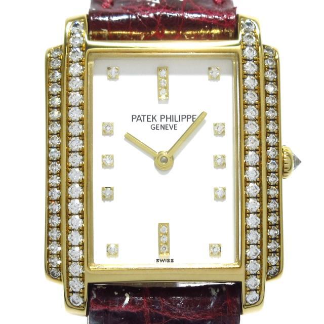 PATEK PHILIPPE - パテックフィリップ 腕時計 ゴンドーロ 白