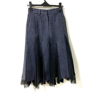 サカイ(sacai)のサカイ ロングスカート サイズ0 XS -(ロングスカート)