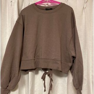 ダブルクローゼット(w closet)のダブルクローゼット　トレーナー　新品(トレーナー/スウェット)