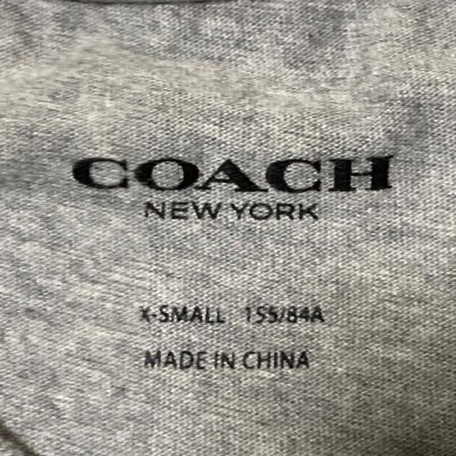 COACH(コーチ)のコーチ 半袖Tシャツ サイズXS レディース - レディースのトップス(Tシャツ(半袖/袖なし))の商品写真