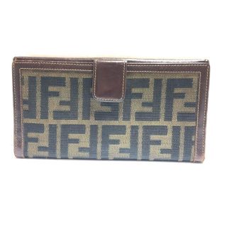 フェンディ(FENDI)のFENDI(フェンディ) 長財布 ズッカ柄 01339(財布)