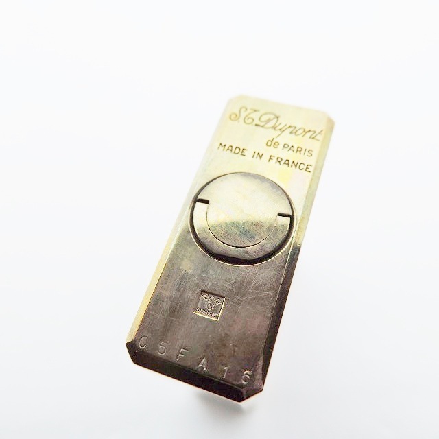 DuPont(デュポン)のデュポン ライター ゴールド×レッド メンズのファッション小物(タバコグッズ)の商品写真