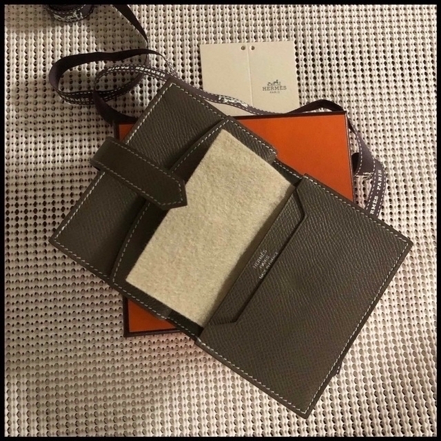 後払い手数料無料】 エルメス - Hermes ベアン SV金具 カードケース