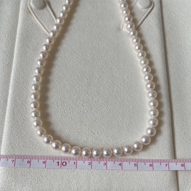 美品】TASAKI パールネックレス 6.5-7㎜ 43㎝ 冠婚葬祭 田崎真珠 www