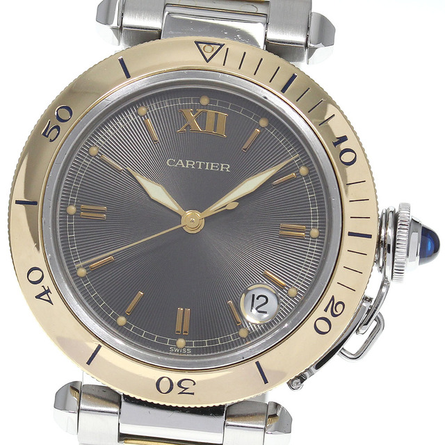 Cartier - ☆良品 【CARTIER】カルティエ パシャC デイト W31016N1 自動巻き メンズ_732612