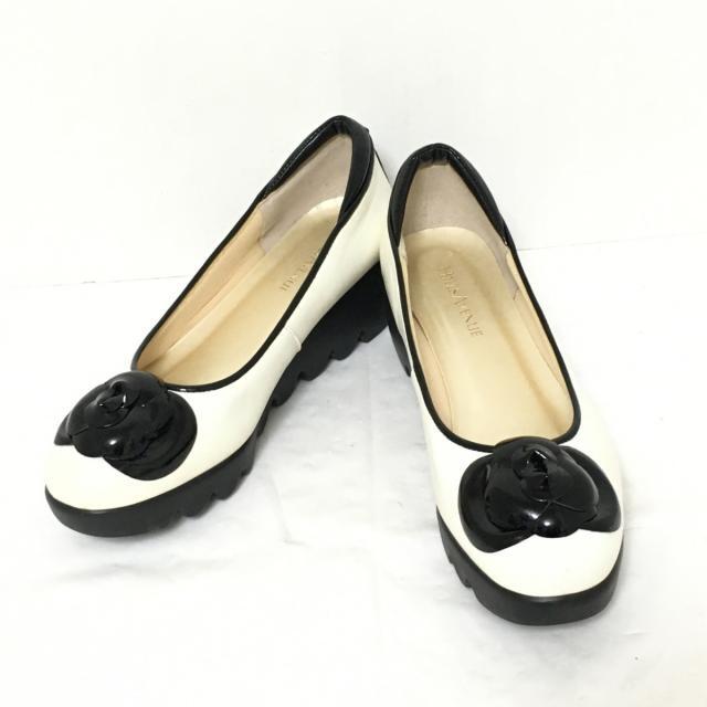 ヒルズ アベニュー パンプス 23.5 - 白×黒 m81FYnxyla ...