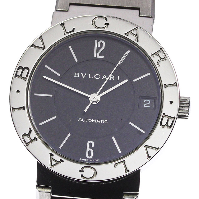 超歓迎された BVLGARI - 【BVLGARI】ブルガリ ブルガリブルガリ デイト BB33SSAUTO 自動巻き メンズ_720983 腕時計(アナログ)