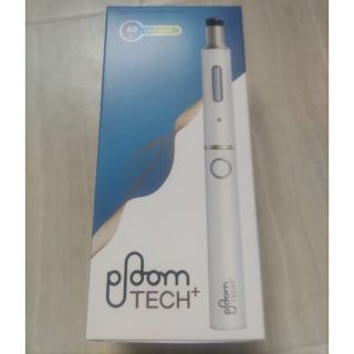 プルームテック(PloomTECH)のプルームテックプラススターターキットホワイト新品未使用(タバコグッズ)