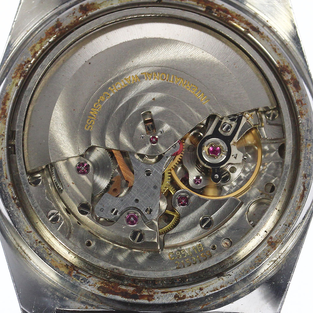 IWC(インターナショナルウォッチカンパニー)の【IWC SCHAFFHAUSEN】IWC Cal.8541B デイト 自動巻き メンズ_721276 メンズの時計(腕時計(アナログ))の商品写真