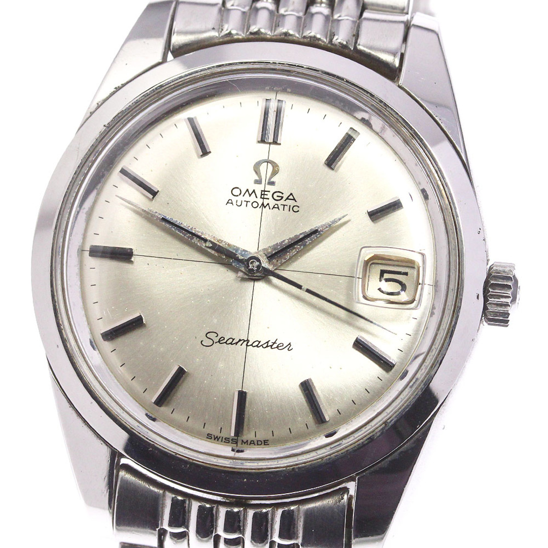 【OMEGA】オメガ シーマスター Cal.565 ライスブレス ref.166.010 自動巻き メンズ_732392【ev20】