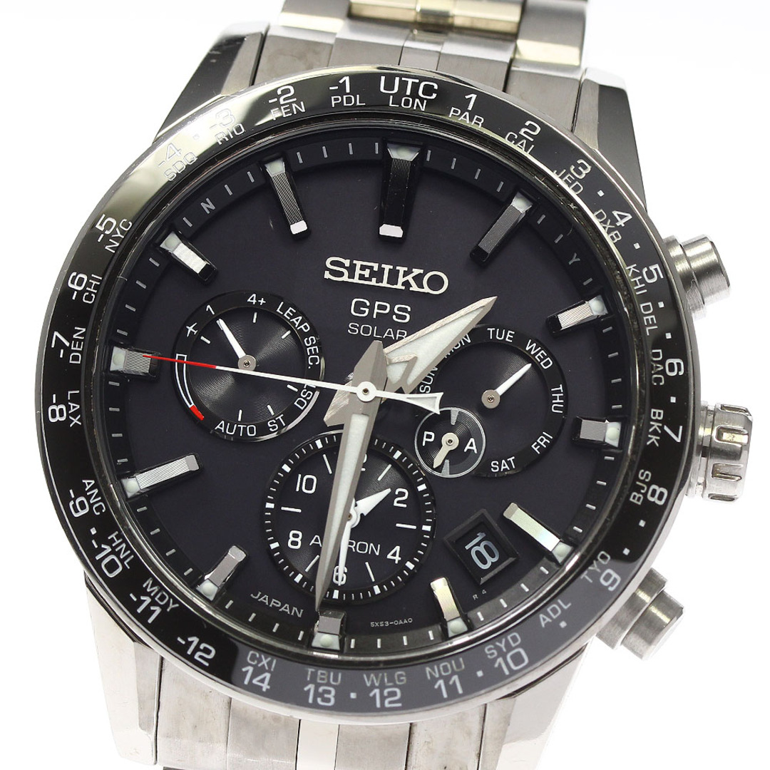 完売 SEIKO メンズ_735255 ソーラー電波 SBXC003/5X53-0AB0 GPS アストロン 【SEIKO】セイコー  腕時計(アナログ)