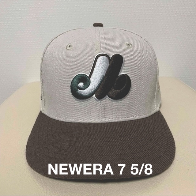 帽子NEWERA 59Fifty 海外別注 MONTREAL EXPOS 7 5/8