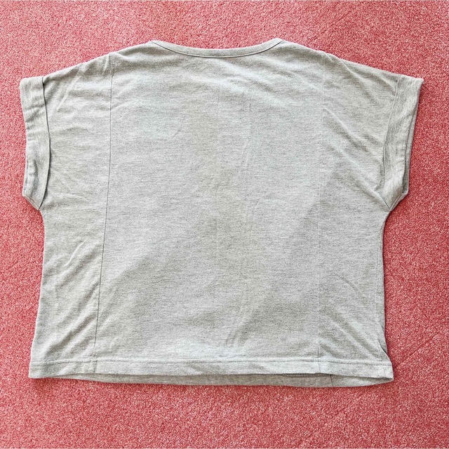 授乳　Tシャツ　グレー　M キッズ/ベビー/マタニティのマタニティ(マタニティトップス)の商品写真