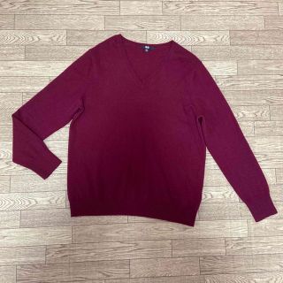 ユニクロ(UNIQLO)のユニクロ　カシミヤ100% ニット　3XL XXL 大きいサイズ(ニット/セーター)