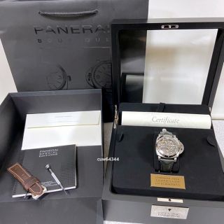 オフィチーネパネライ(OFFICINE PANERAI)の② 国内正規 新同 パネライ ルミノール トゥールビヨン チタニオ 世界限定(腕時計(アナログ))