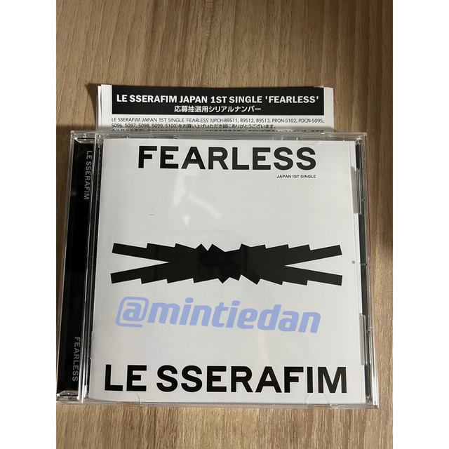 年末のプロモーション大特価!CD出産祝いなども豊富 LE SSERAFIM FEARLESS通常盤20枚