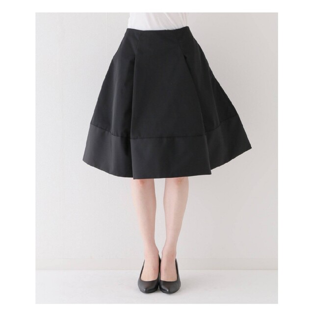 DEUXIEME CLASSE(ドゥーズィエムクラス)のドゥーズィエムクラス　ENFOLD/エンフォルド　タックフレアミニスカート レディースのスカート(ひざ丈スカート)の商品写真