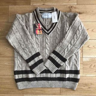 ジャーナルスタンダードレリューム(JOURNAL STANDARD relume)の【新品、タグ付き】Oldderby Knitwear、Vネックニットプルオーバー(ニット/セーター)