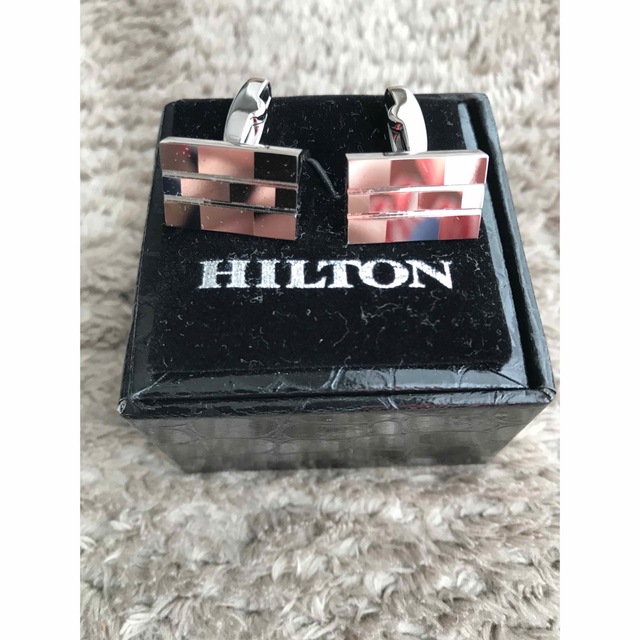 【HILTON】カフリンクス　箱無し メンズのファッション小物(カフリンクス)の商品写真