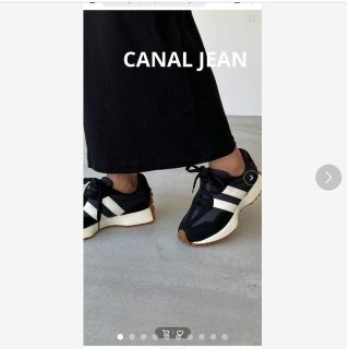 キャナルジーン(CANAL JEAN)のCANAL JEAN El mar(エルマール) ダブルラインスニーカー(スニーカー)