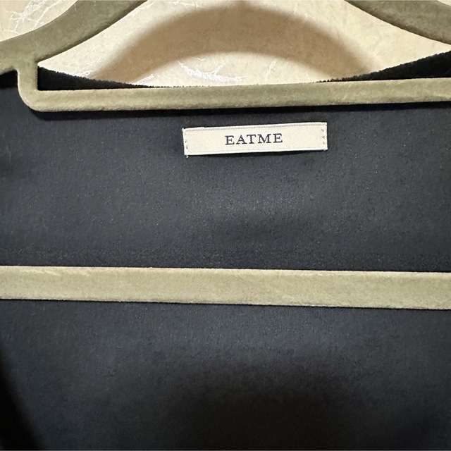 EATME(イートミー)のEATME ベロア生地 フリル レディースのトップス(カットソー(半袖/袖なし))の商品写真