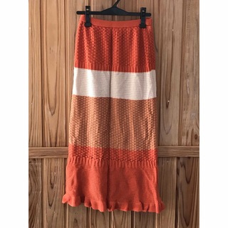 JAVA20000円相当オレンジスカート(ロングスカート)