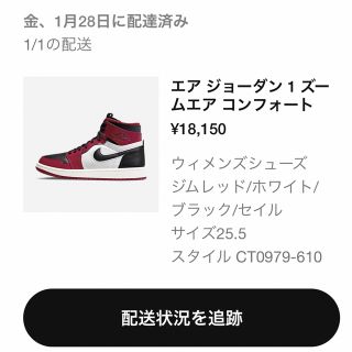 ナイキ(NIKE)のNIKE JORDAN 1 ズームエア コンフォート Size : 25.5cm(スニーカー)