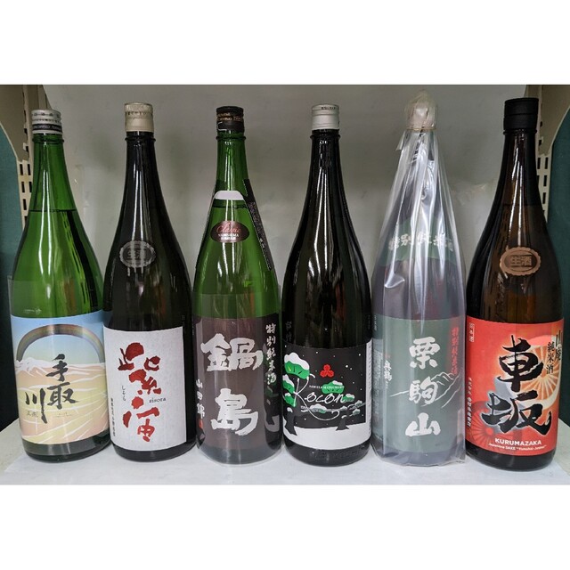 特撰日本酒一升瓶×6本