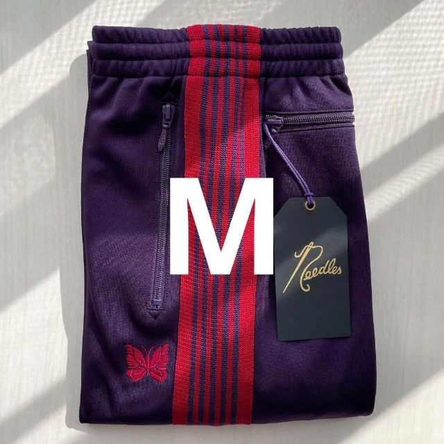 Needles(ニードルス)のストレート　　M ダークパープル　Dk.purple 赤　レッド　red メンズのパンツ(スラックス)の商品写真