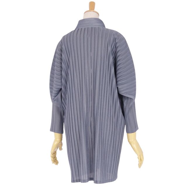 美品 プリーツプリーズ イッセイミヤケ PLEATS PLEASE ジャケット スタンドカラー プリーツ 無地 アウター レディース 3(L相当) ブルーネイビー 美品 プリーツプリーズ イッセイミヤケ PLEATS PLEASE ジャケット スタンドカラー プリーツ 無地 アウター レディース 3(L相当) ブルーネイビー