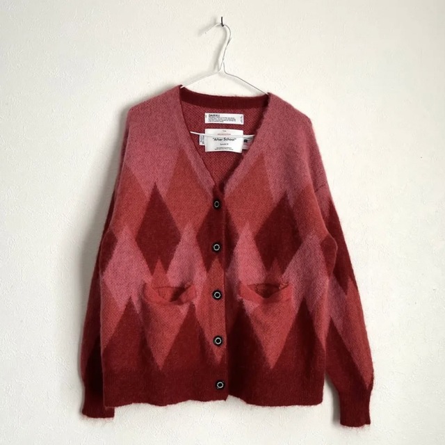 最高の品質の 【格安】DAIRIKU Argyle Mohair Mohair カーディガン