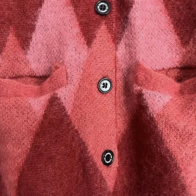 Needles(ニードルス)の【格安】DAIRIKU Argyle Mohair Knit Cardigan メンズのトップス(カーディガン)の商品写真