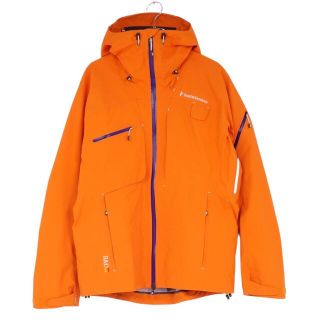 美品 ピークパフォーマンス Peak Performance ジャケット HELI ALPINE JACKET ヘリ アルパイン GORE-TEX Pro スキー 登山 ゴアテックス RECCO スノーウェア ハードシェル スキー アウター メンズ ASIA：L EU/US:M オレンジ(その他)