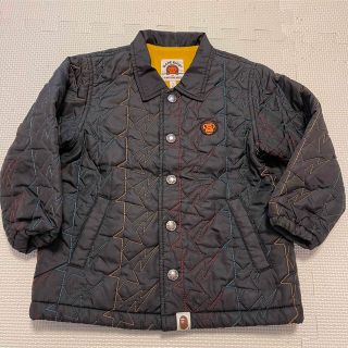 アベイシングエイプ(A BATHING APE)のアベイシングエイプ　キルティングジャケット　フリース　100(ジャケット/上着)