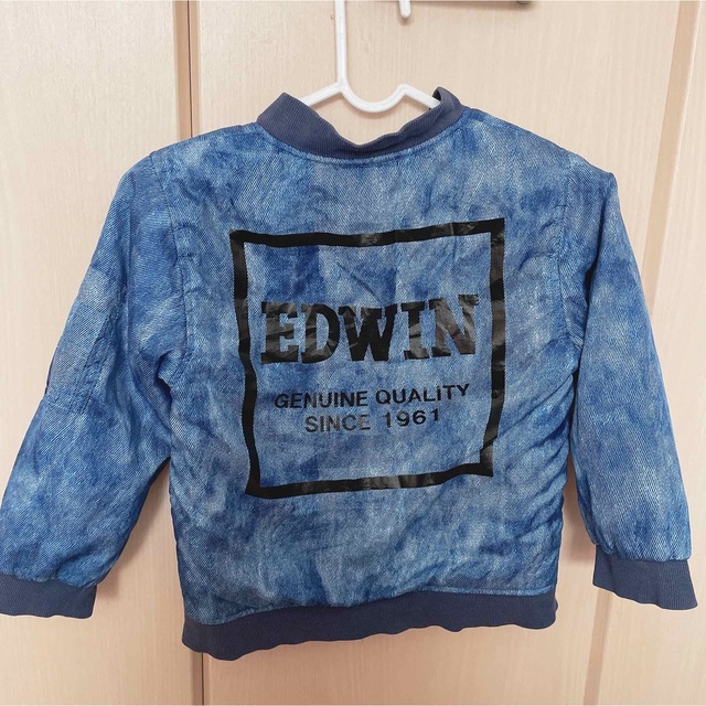 EDWIN(エドウィン)のEDWIN アウター　ボア　ブルゾン　MA-1 キッズ/ベビー/マタニティのキッズ服男の子用(90cm~)(ジャケット/上着)の商品写真