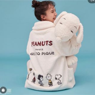 ジェラートピケ(gelato pique)のジェラートピケ【PEANUTS】【UNISEX】オールスターズカーディガン(ルームウェア)