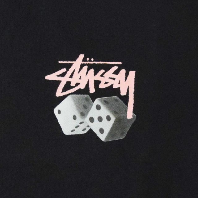 海外限定 ステューシー Stussy サイコロ Dice パーカー L 裏起毛