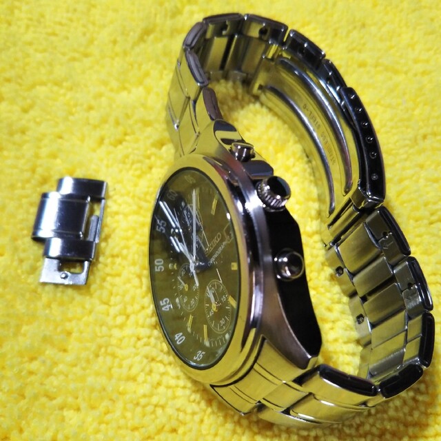 SEIKO(セイコー)のセイコークロノグラフ腕時計 メンズの時計(腕時計(アナログ))の商品写真