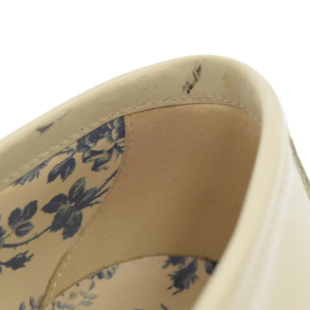 Gucci(グッチ)のGUCCI グッチ ラバーソール ホースビット レザー ローファー ホワイト 576334 メンズの靴/シューズ(ドレス/ビジネス)の商品写真
